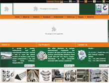 Tablet Screenshot of navgrahfastners.com